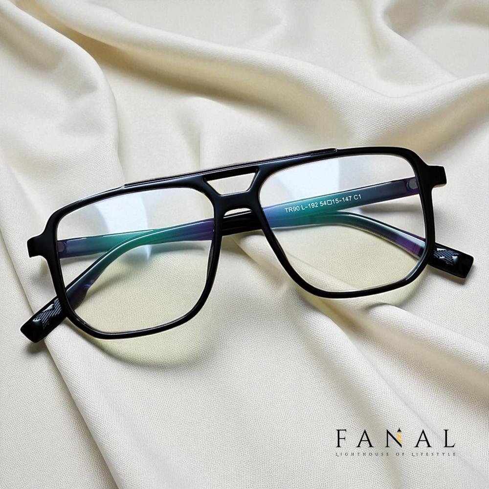 Double Bridge Over Sized Eyeglasses