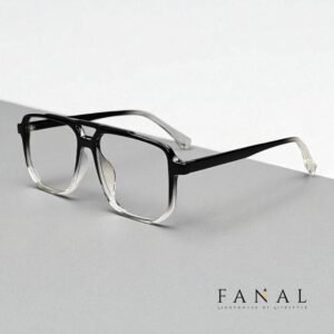 Double Bridge Over Sized Eyeglasses