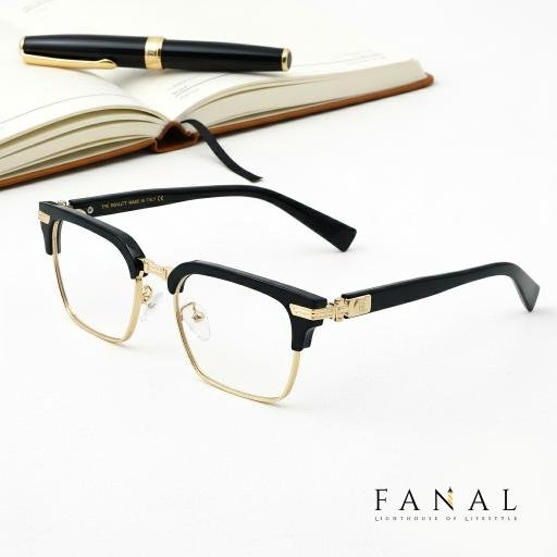Balmain Clubmaster Shape Eyeglasses