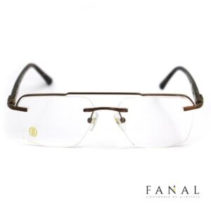 Cartier Double Bridge Rimless Eyeglasses
