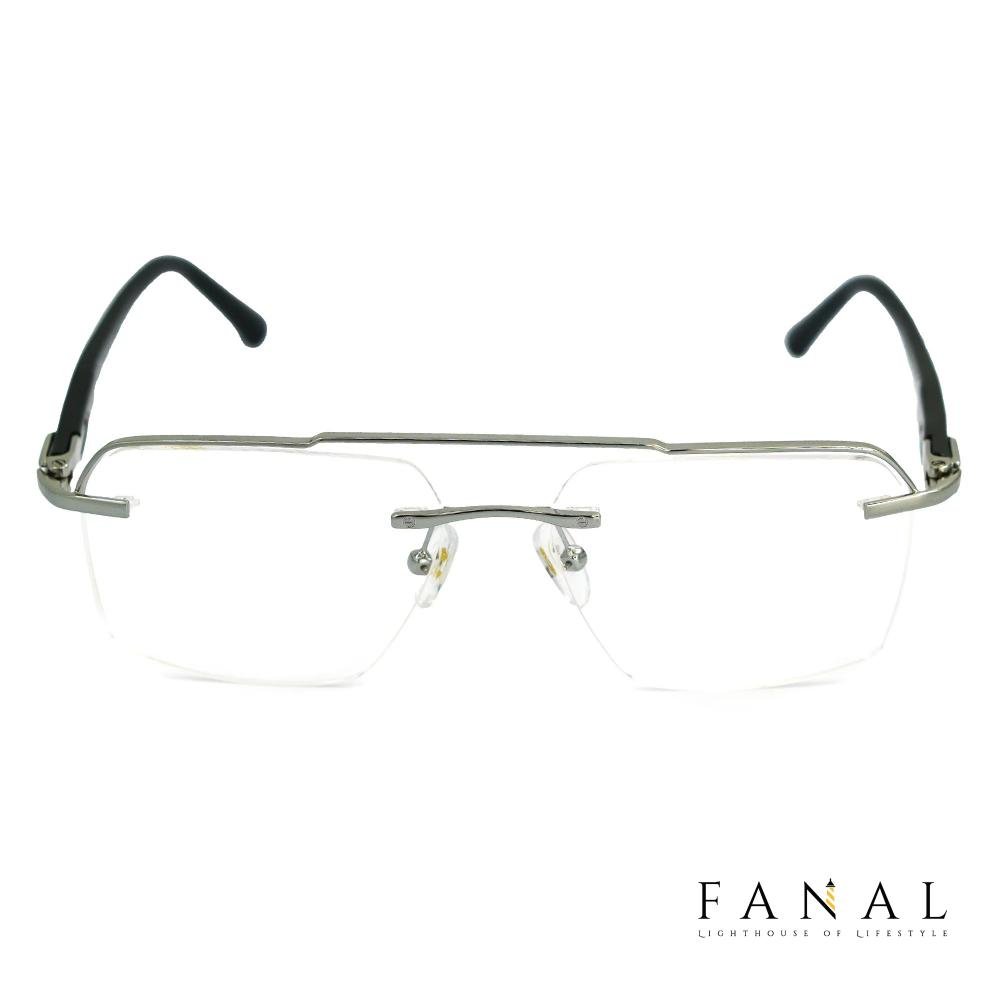 Cartier Double Bridge Rimless Eyeglasses