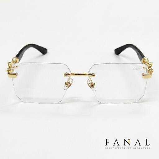 Cartier M002 | E510FFS Eyeglasses | Rimless - Image 2
