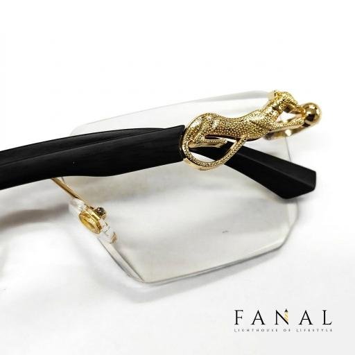Cartier M002 | E510FFS Eyeglasses | Rimless - Image 3