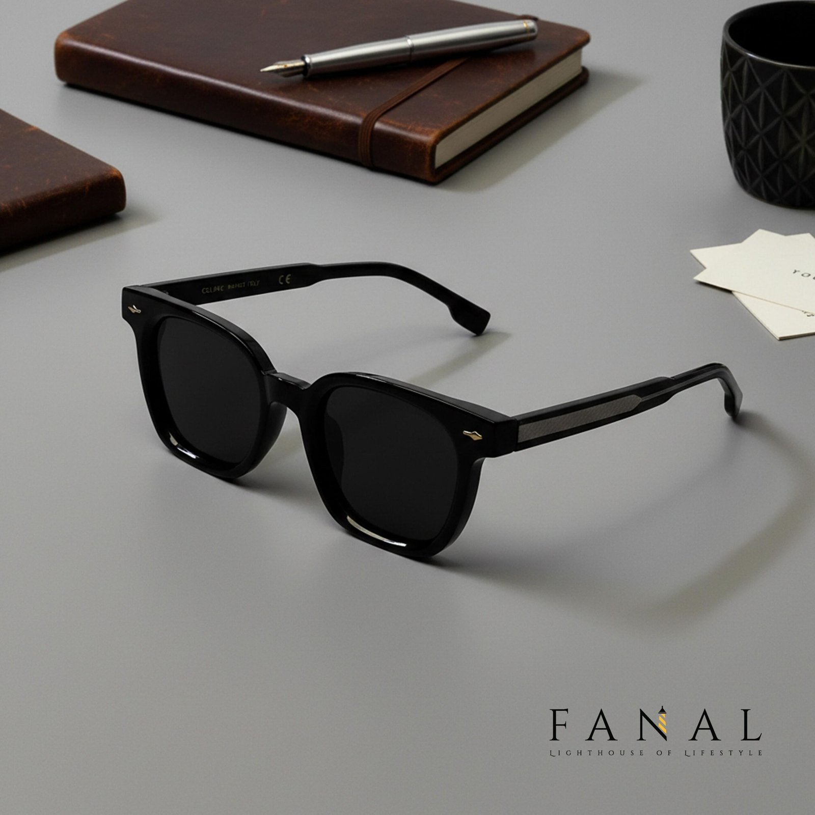 Celine RN9036 | E530OSS Sunglasses Black | Polarized