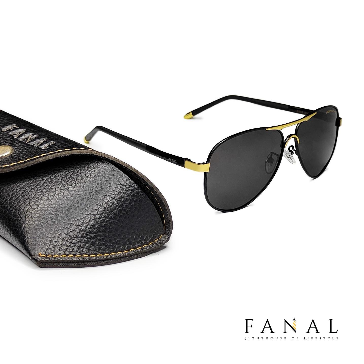 Porsche Design Aviator Polarized Sunglasses