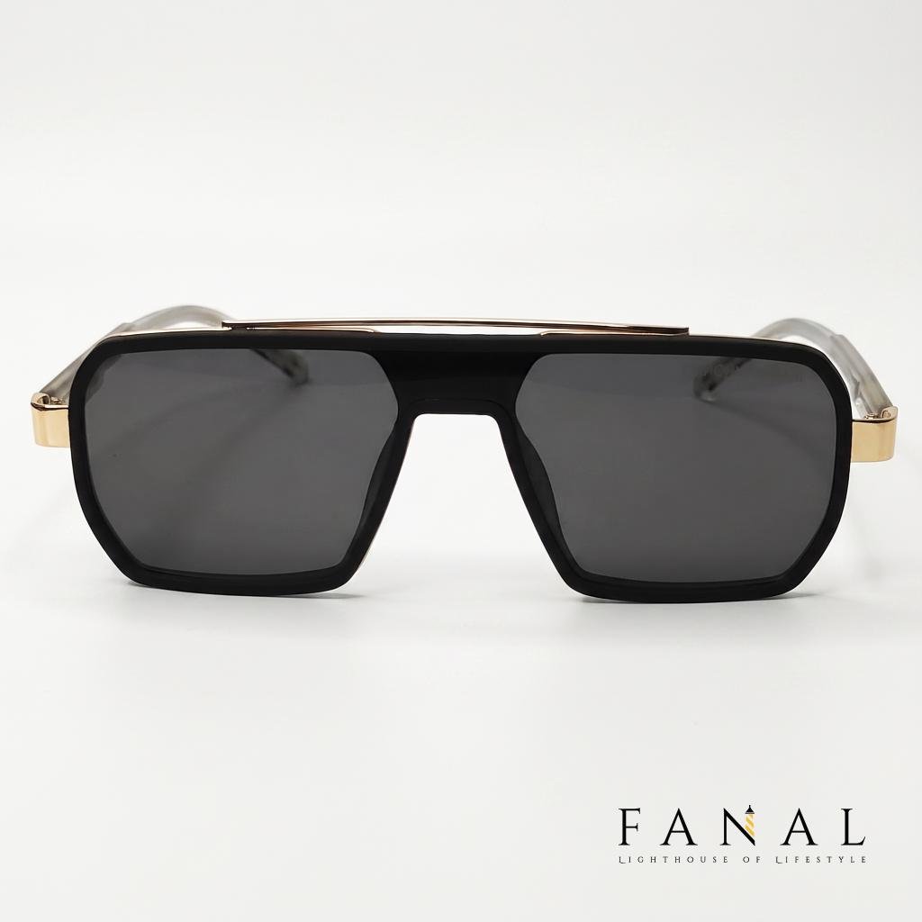 EMPORIO ARMANI J8150 | E551FSS SUNGLASSES | BLACK GOLD - Image 4