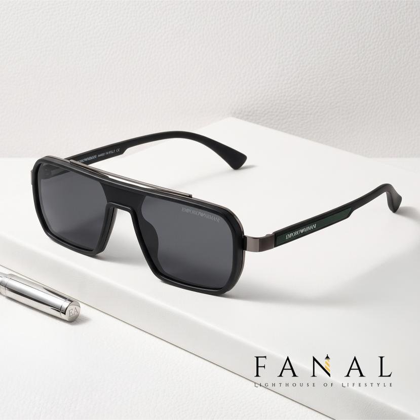 EMPORIO ARMANI J8150 | E551FSS SUNGLASSES | BLACK GUN