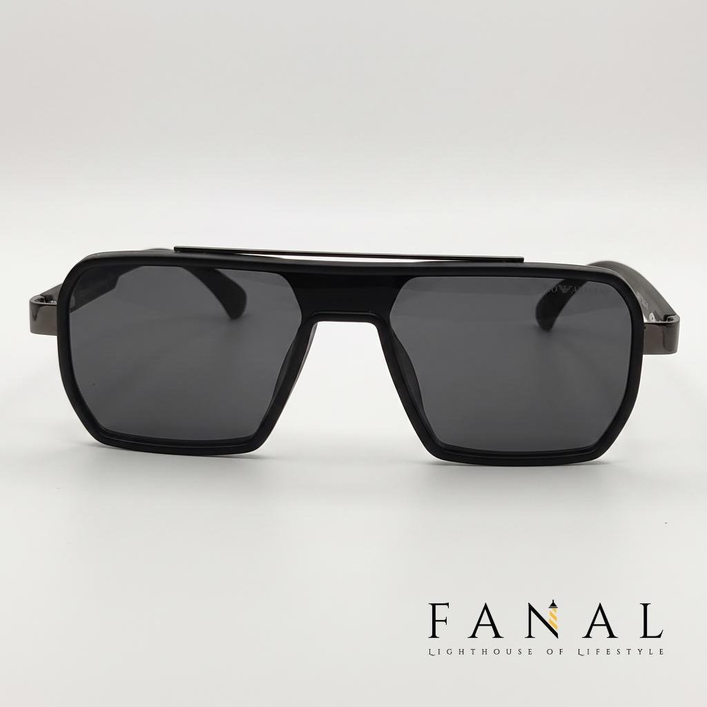 EMPORIO ARMANI J8150 | E551FSS SUNGLASSES | BLACK GUN - Image 4