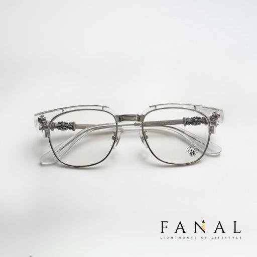 CHROME HEARTS 9217 | E553FSS EYEGLASSES | TRANSPARENT - Image 3